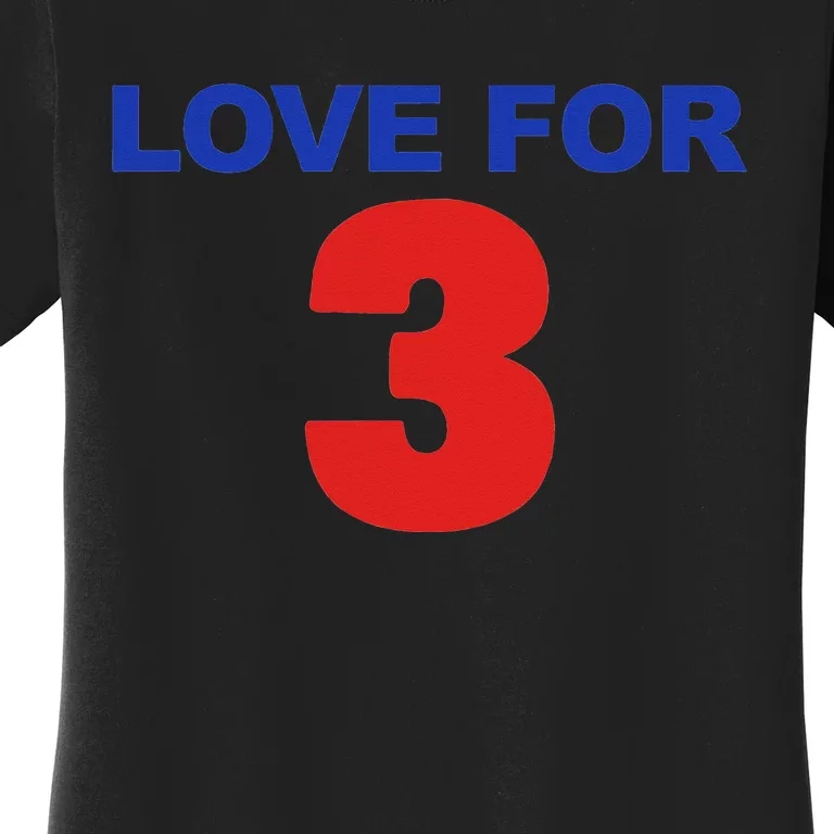 LOVE FOR 3 Women's T-Shirt