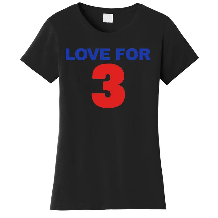 LOVE FOR 3 Women's T-Shirt