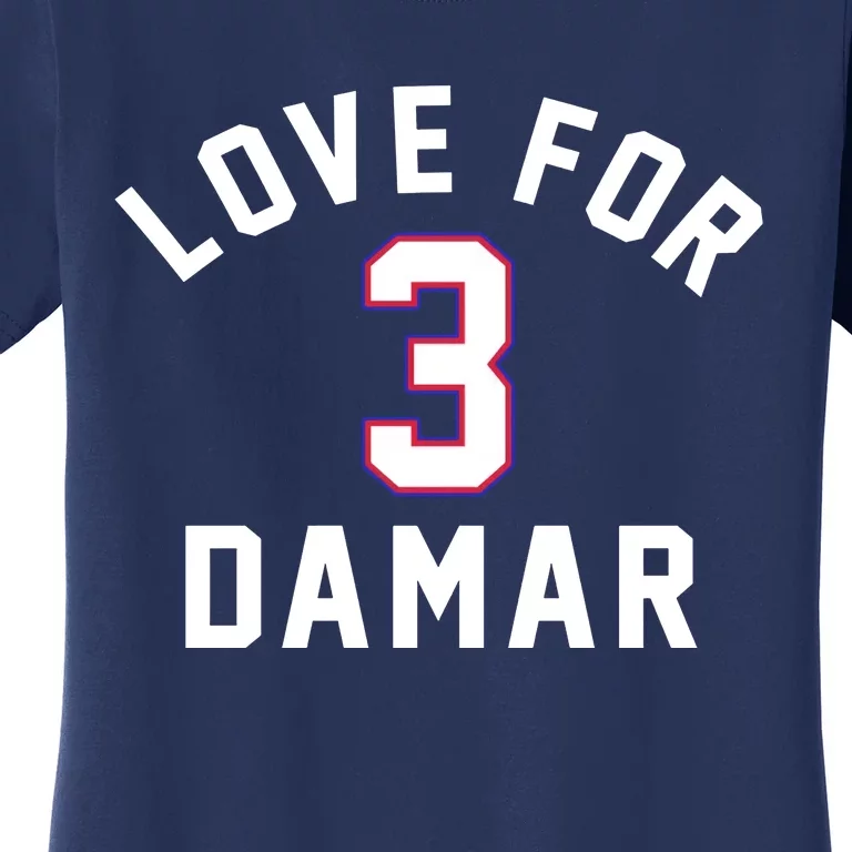 Love For 3 Pray For Damar Gift Women's T-Shirt