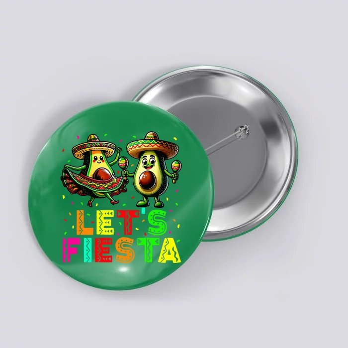 Lets Fiesta 5 Cinco De Mayo Mexican Button