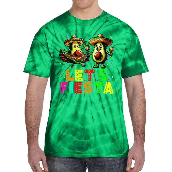 Lets Fiesta 5 Cinco De Mayo Mexican Tie-Dye T-Shirt