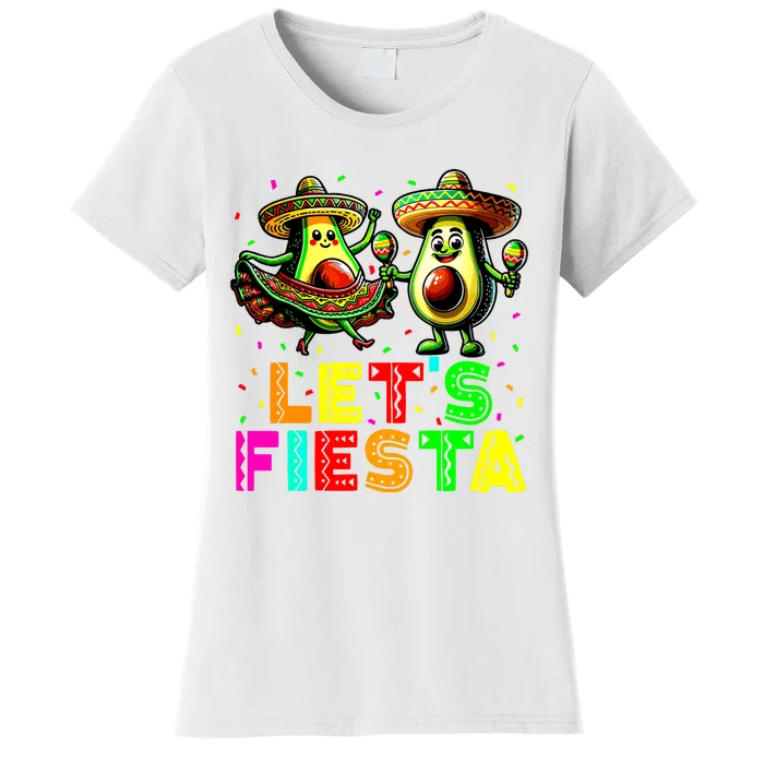 Lets Fiesta 5 Cinco De Mayo For Women Boy Girl Mexican Women's T-Shirt