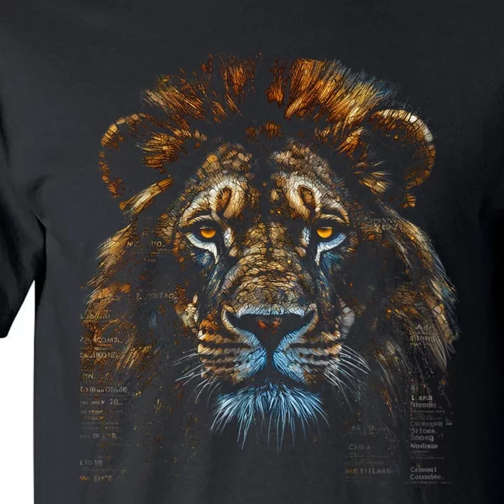 Lion Fantasy Art Animal Lion Tall T-Shirt