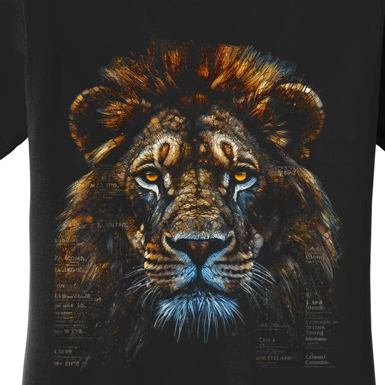 Lion Fantasy Art Animal Lion Women's T-Shirt