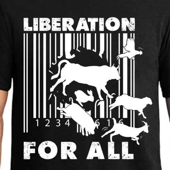 Liberation For All Animal Ware Animal Rights Gift Pajama Set