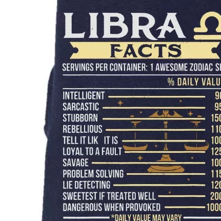 Libra Facts Astrology Horoscope Zodiac Sign Doggie 3-End Fleece Hoodie