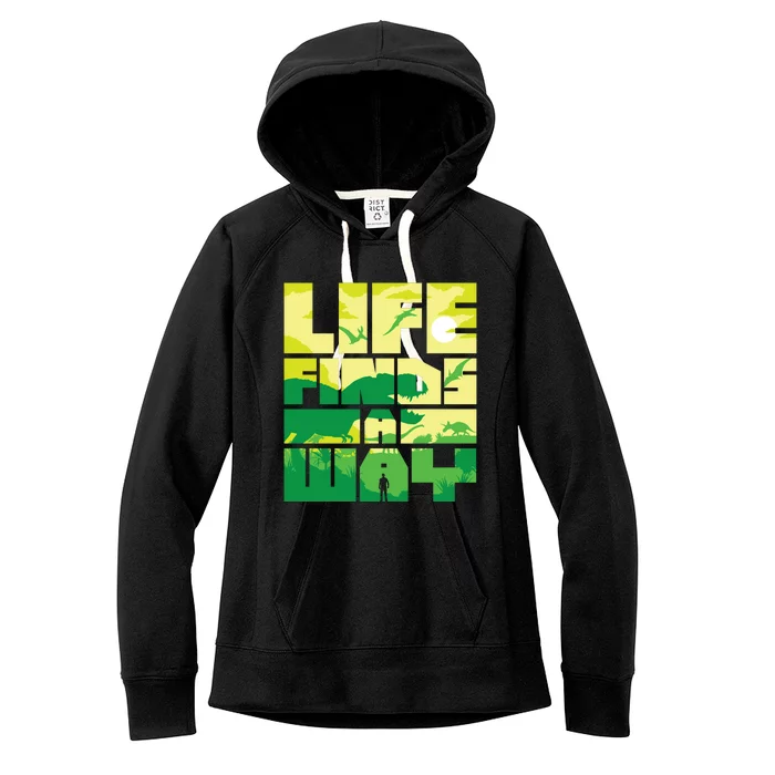 Life Finds A Way Women's Fleece Hoodie