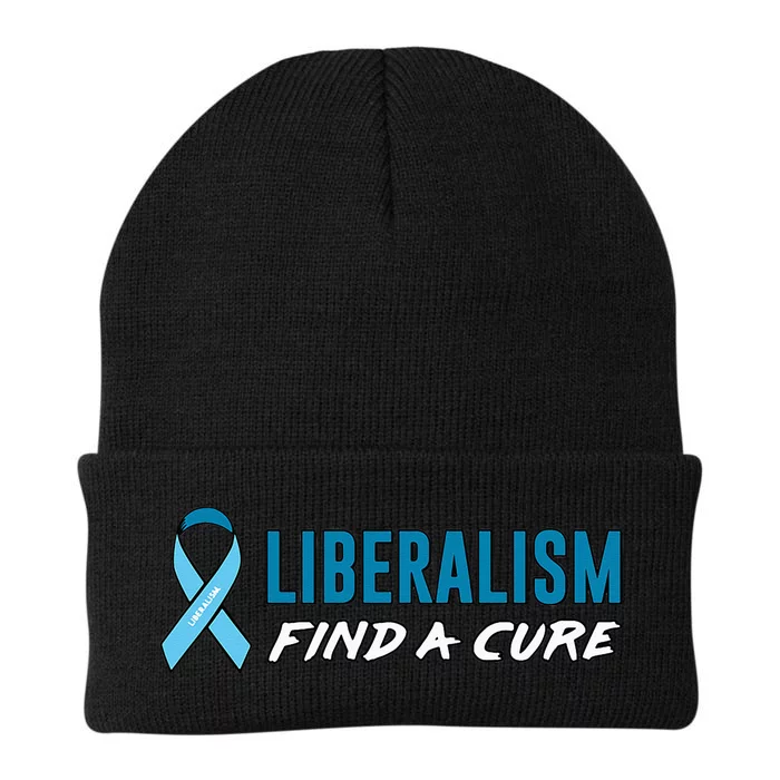 Liberalism Find a Cure Knit Cap Winter Beanie