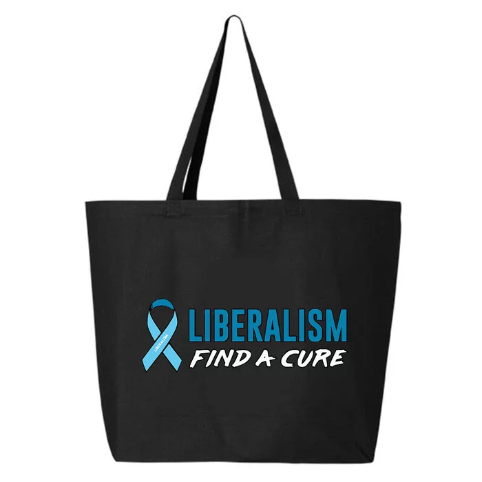 Liberalism Find a Cure 25L Jumbo Tote