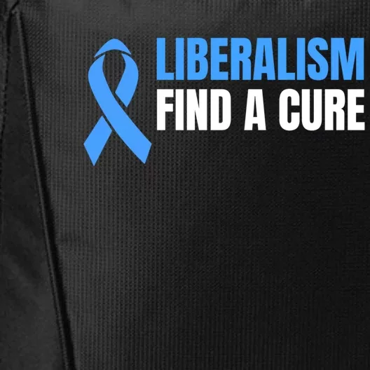 Liberalism Find A Cure Meaningful Gift City Backpack