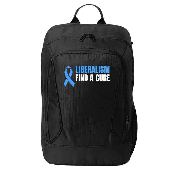 Liberalism Find A Cure Meaningful Gift City Backpack