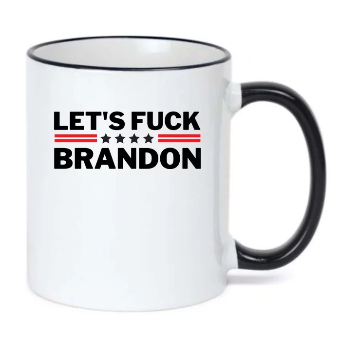 Let's Fuck Brandon Lets Fuck Brandon Lets Go Brandon Black Color Changing Mug