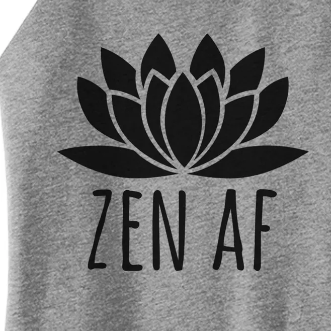 Lotus Flower Buddhism Zen Af Gift Women’s Perfect Tri Rocker Tank