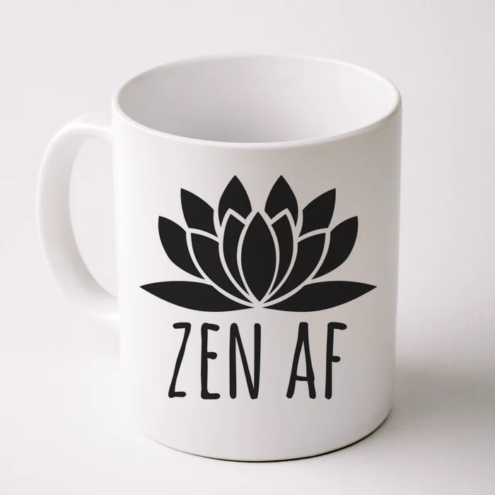 Lotus Flower Buddhism Zen Af Gift Front & Back Coffee Mug