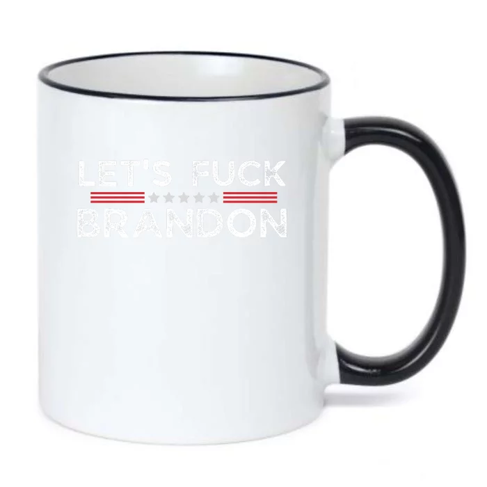 Let's Fuck Brandon Funny Black Color Changing Mug