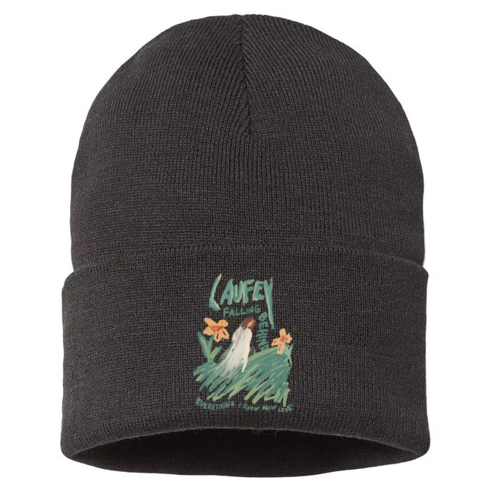 Laufey Falling Behind Everything I Know About Love Sustainable Knit Beanie