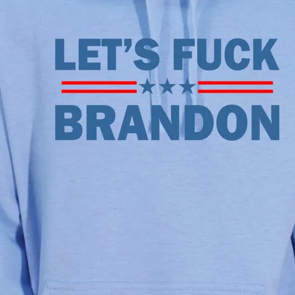 Let's Fuck Brandon Trump Rally Unisex Surf Hoodie