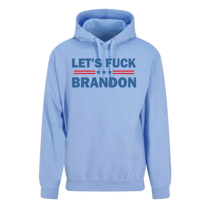 Let's Fuck Brandon Trump Rally Unisex Surf Hoodie