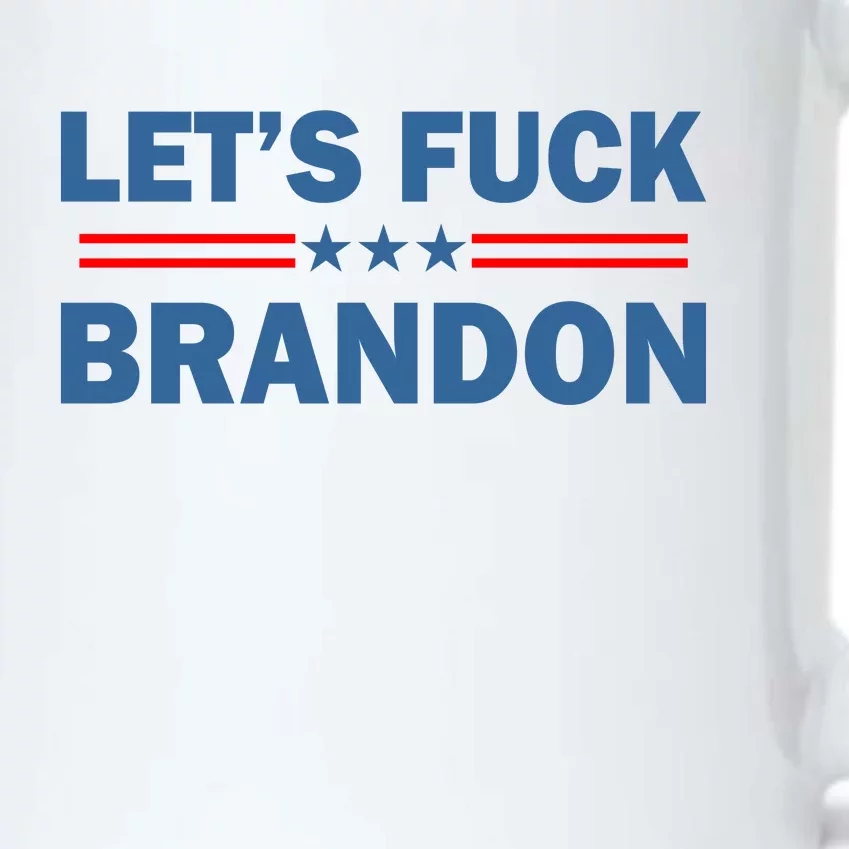 Let's F Brandon Trump Rally Trending Black Color Changing Mug