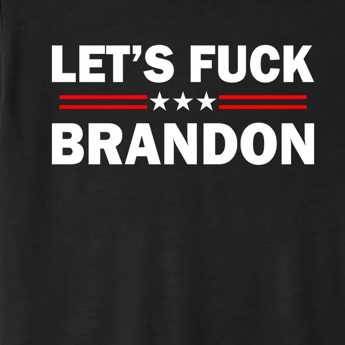 Let's F Brandon Trump Rally Trending ChromaSoft Performance T-Shirt