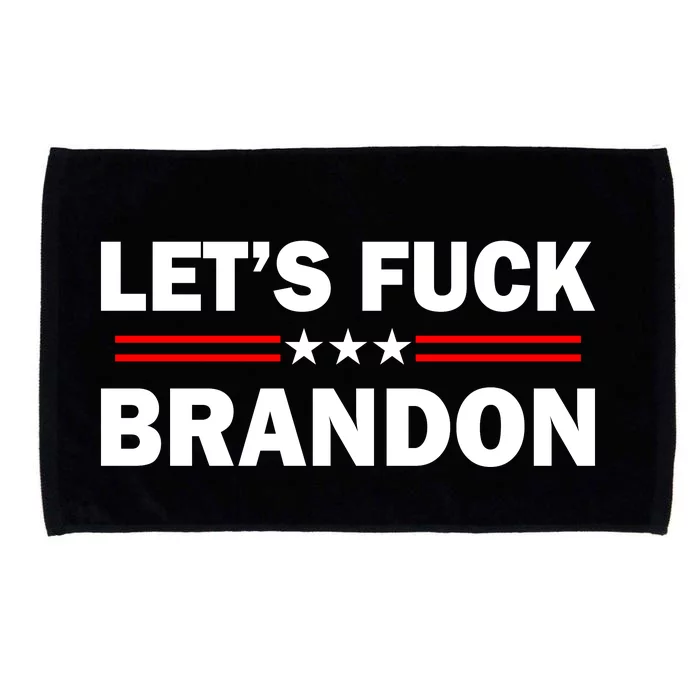 Let's F Brandon Trump Rally Trending Microfiber Hand Towel