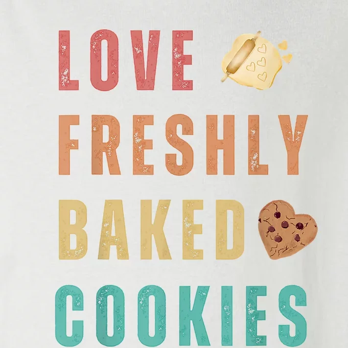 LOVE FRESHLY BAKED COOKIES Toddler Long Sleeve Shirt