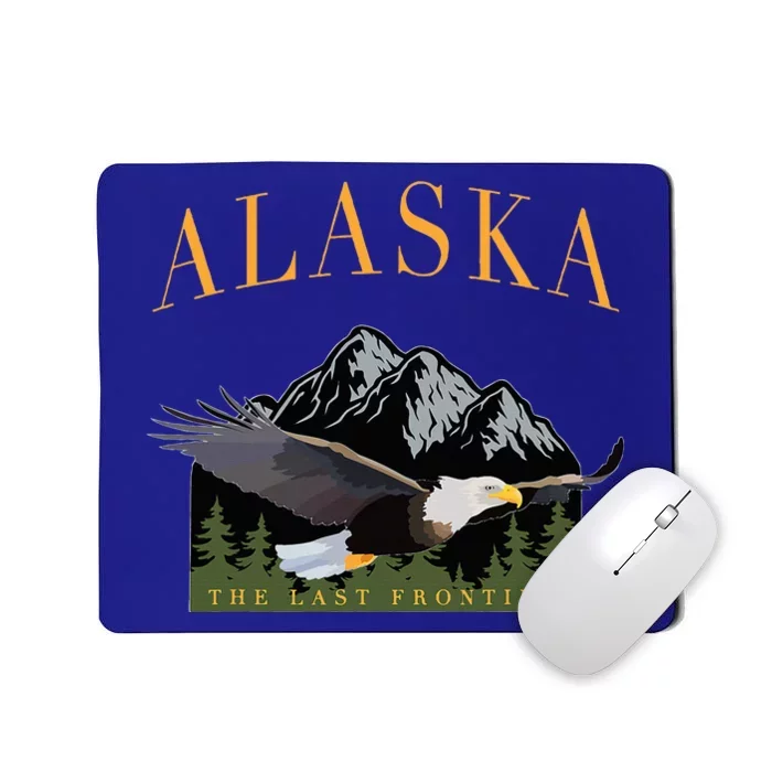 Last Frontier Bald Eagle Alaska Mousepad