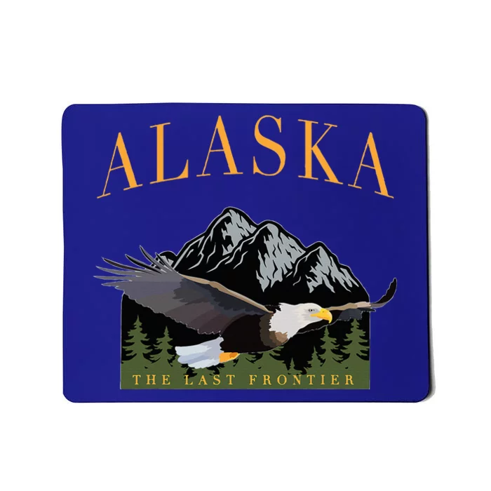 Last Frontier Bald Eagle Alaska Mousepad