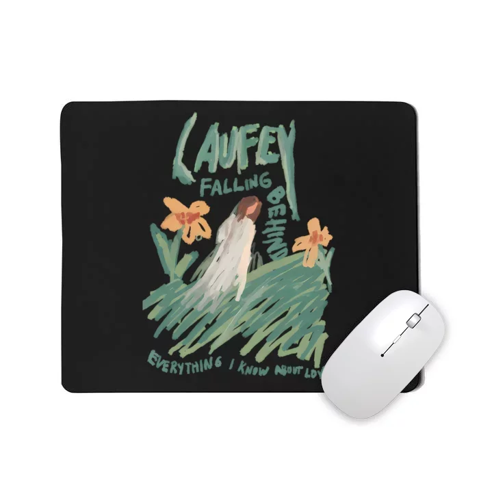 Laufey Falling Behind Everything I Know About Love Mousepad