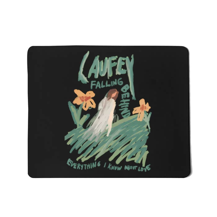 Laufey Falling Behind Everything I Know About Love Mousepad