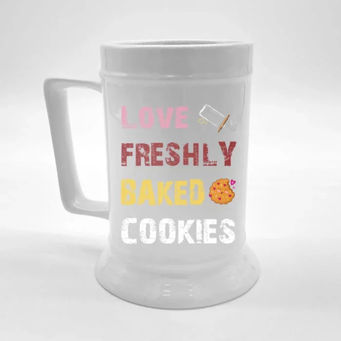 Love Freshly Baked Cookies Cool Gift Front & Back Beer Stein