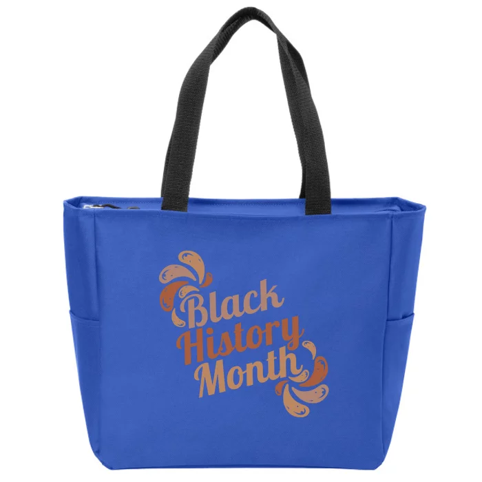 Logo For Black History Month Gift Zip Tote Bag