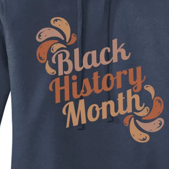 Logo For Black History Month Gift Women's Pullover Hoodie