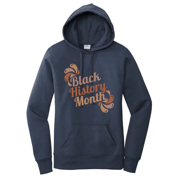 Logo For Black History Month Gift Women's Pullover Hoodie