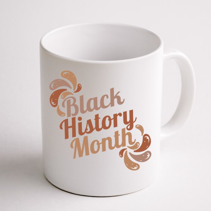 Logo For Black History Month Gift Front & Back Coffee Mug