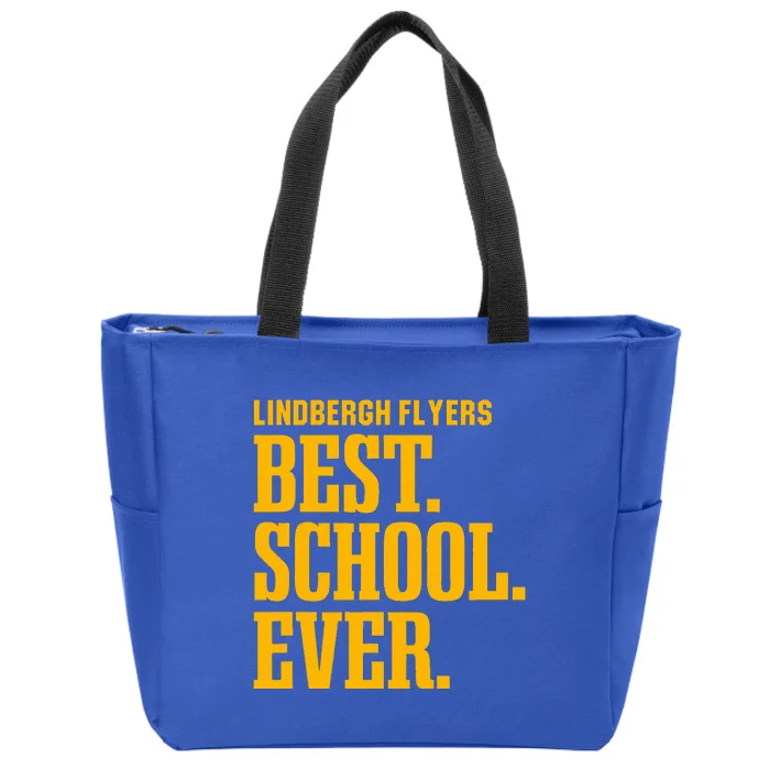 Lindbergh Flyers Best Ever Hs Zip Tote Bag