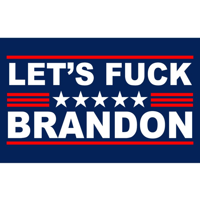 Let's F Brandon LGB FJB Funny Bumper Sticker