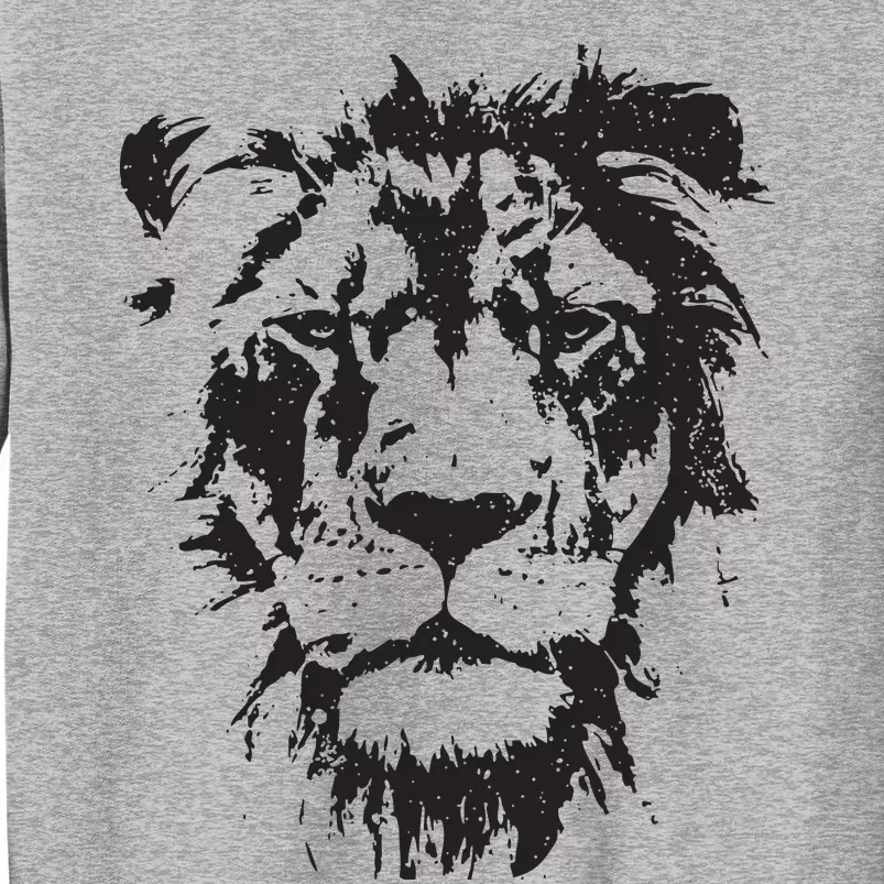 Lion Face Cool Zoo Animals Zoo Keeper Tall Sweatshirt