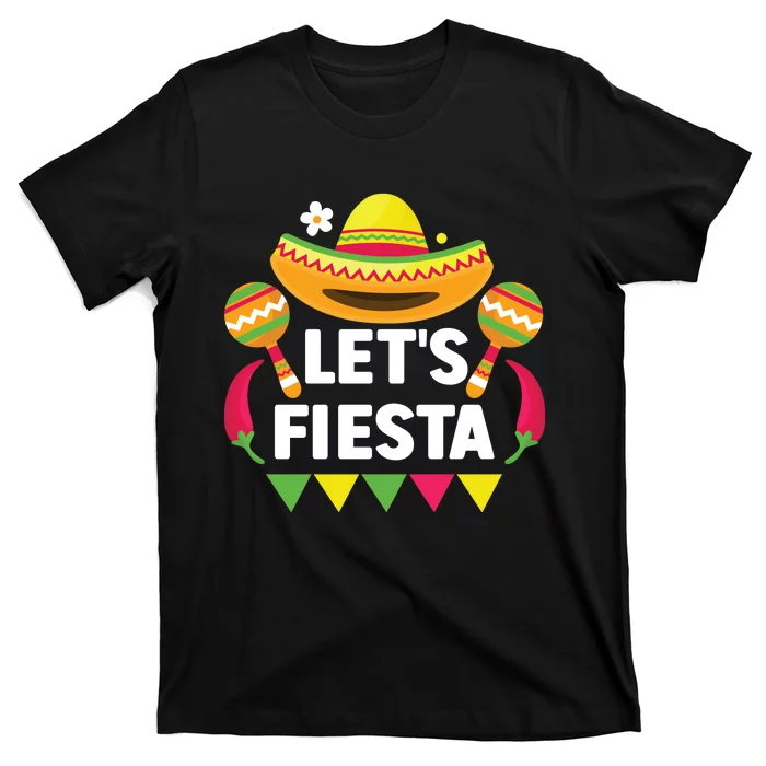 LetS Fiesta Cinco De Mayo Celebration T-Shirt