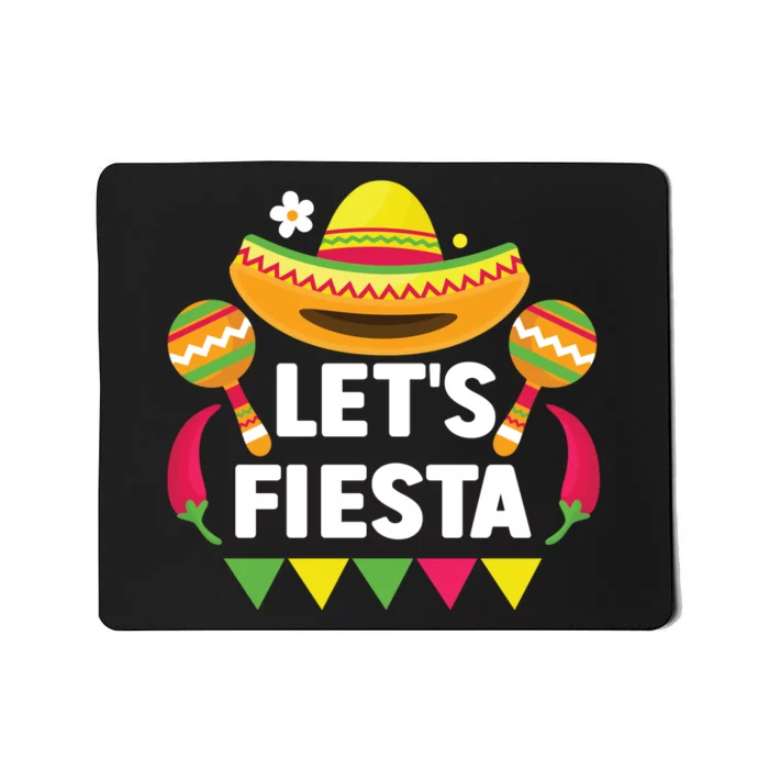 LetS Fiesta Cinco De Mayo Celebration Mousepad