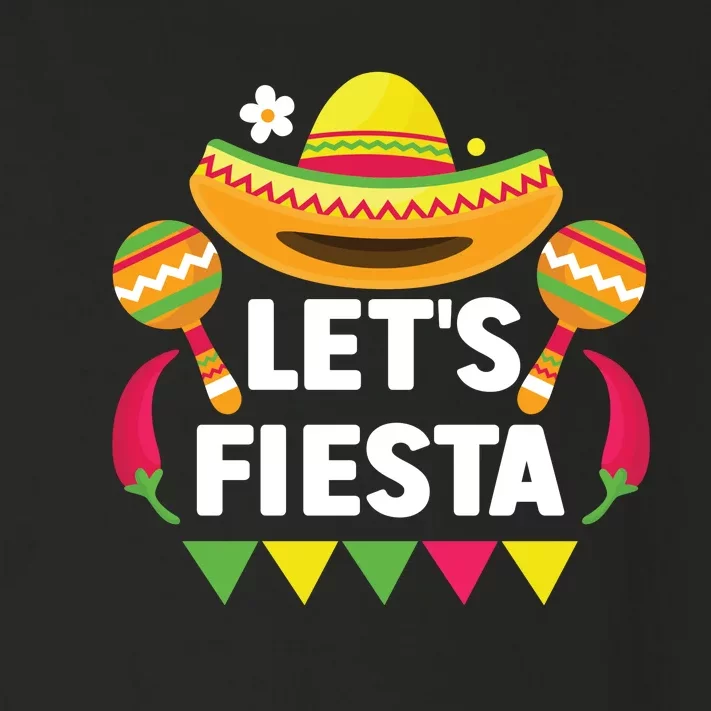 LetS Fiesta Cinco De Mayo Celebration Toddler Long Sleeve Shirt