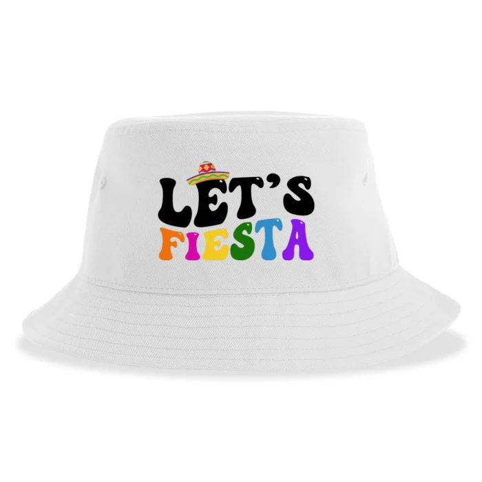 Lets Fiesta Cinco De Mayo Sustainable Bucket Hat