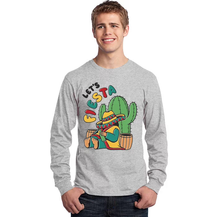 Let's Fiesta Cinco De Mayo Long Sleeve Shirt