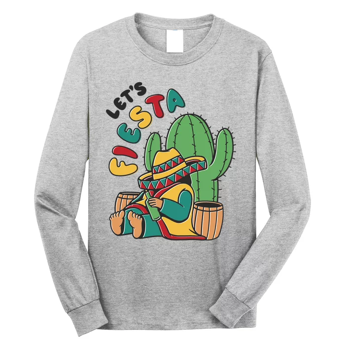 Let's Fiesta Cinco De Mayo Long Sleeve Shirt