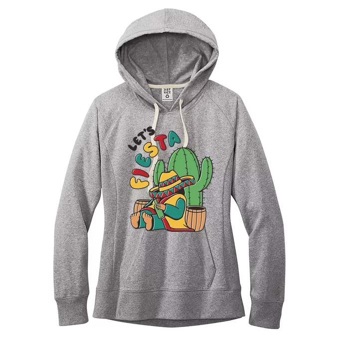 Let's Fiesta Cinco De Mayo Women's Fleece Hoodie