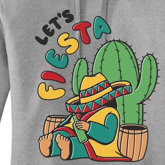 Let's Fiesta Cinco De Mayo Women's Pullover Hoodie