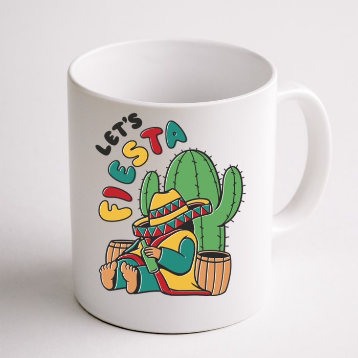 Let's Fiesta Cinco De Mayo Front & Back Coffee Mug