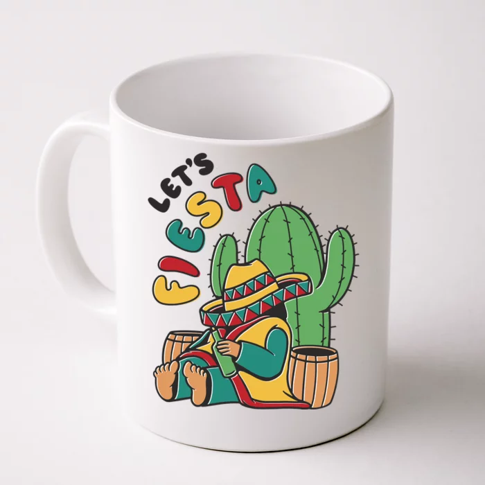 Let's Fiesta Cinco De Mayo Front & Back Coffee Mug