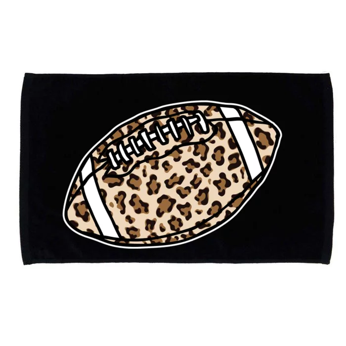 Leopard Football Cute Gift Microfiber Hand Towel