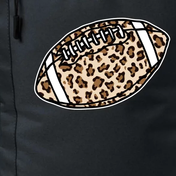 Leopard Football Cute Gift Daily Commute Backpack